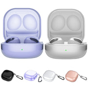 High Transparent TPU Earphone Case For Samsung Galaxy Buds Pro/Live(Purple)