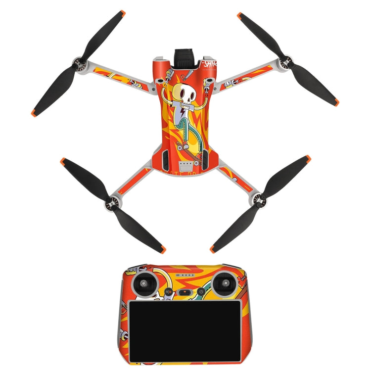 Sunnylife Drone+Remote Control Protective Sticker For DJI Mini 3 Pro RC Version( Skateboard) - Stickers by Sunnylife | Online Shopping South Africa | PMC TechLife | Buy Now Pay Later Mobicred