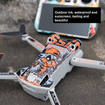 Sunnylife Drone+Remote Control Protective Sticker For DJI Mini 3 Pro RC Version( Skateboard) - Stickers by Sunnylife | Online Shopping South Africa | PMC Jewellery | Buy Now Pay Later Mobicred