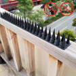 Plastic Bird Repellent Thorns Fence Anti-climb Nails(Black) - Outdoor Insect Repellent by PMC TechLife | Online Shopping South Africa | PMC TechLife | Buy Now Pay Later Mobicred