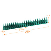 Plastic Bird Repellent Thorns Fence Anti-climb Nails(Black)