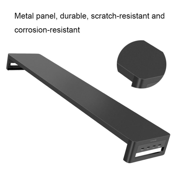 Vaydeer Multifunctional Desktop Widening Monitor Rack, Spec: Drawer Type (Wireless Charger) - free shipping - PMC TechLife - Order now!