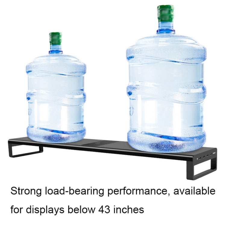 Vaydeer Multifunctional Desktop Widening Monitor Rack, Spec: Drawer Type (Wireless Charger) - free shipping - PMC TechLife - Order now!