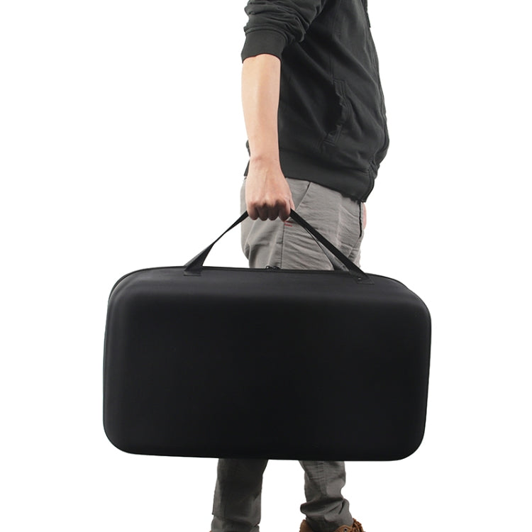 Portable Bluetooth Audio Case For JBL PARTYBOX 110(Black +Microphone Bag)