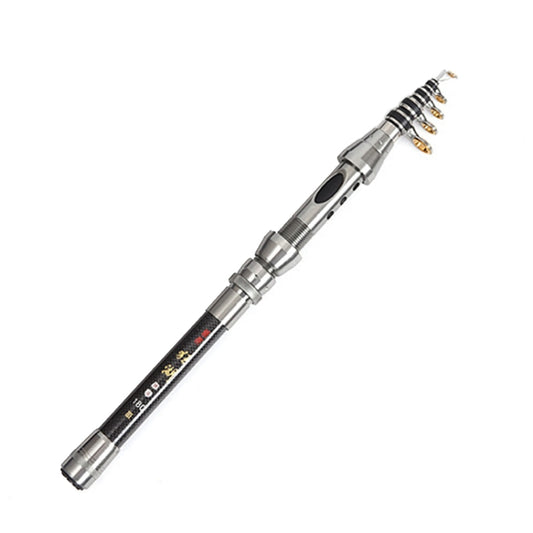 LEO 27593 Carbon Mini Fishing Rod Shrink Handle Throwing Poles, Length: 1.8m - free shipping - PMC Jewellery - Order now!
