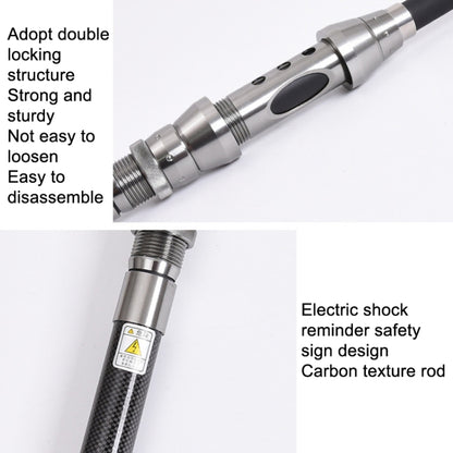 LEO 27593 Carbon Mini Fishing Rod Shrink Handle Throwing Poles, Length: 1.8m - free shipping - PMC Jewellery - Order now!