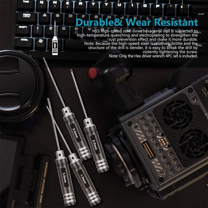 BRDRC 4 In 1 Drone Repair And Disassembly Tool Inner Hexagonal T6/T9 Screwdriver(Black) - Tools by BRDRC | Online Shopping South Africa | PMC Jewellery | Buy Now Pay Later Mobicred
