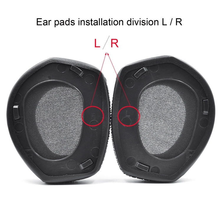 2 PCS Earpad for Sennheiser HDR RS165 RS175 RS185 RS195,Style: Frog Leather Earmuff