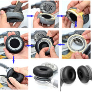 2 PCS Headphone Foam Cover for JBL Everest-310,Style: Earpads