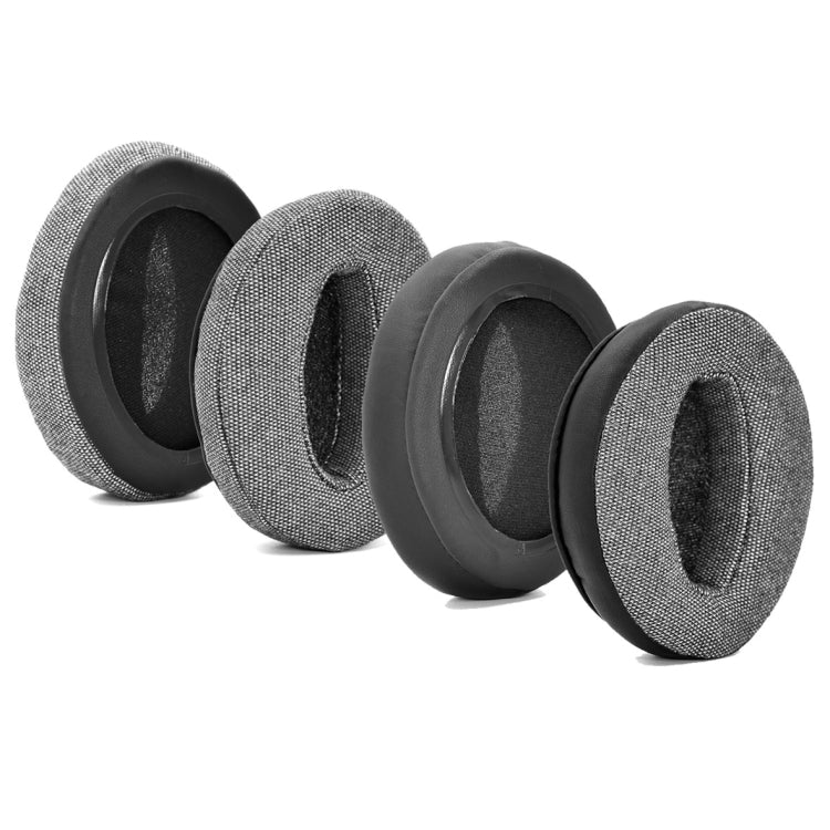 1 Pair Sponge Sleeve Ear Cushion for Sennheiser HD4.50BT HD4.40BTNC(All Linen Grey)
