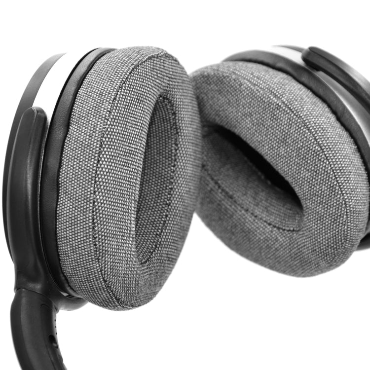 1 Pair Sponge Sleeve Ear Cushion for Sennheiser HD4.50BT HD4.40BTNC(All Linen Grey)