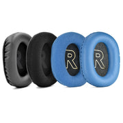 1 Pair Memory Foam Earpads for Logitech Logitech G Pro/G Pro X(Black Protein Leather)