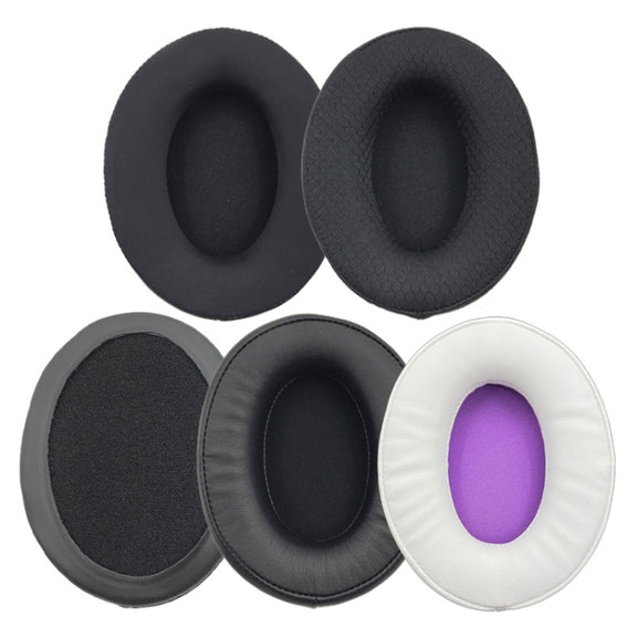 1 Pair Foam Headset Earmuffs For Kingston HyperX Cloud Mix / Flight S / Alpha, Color: Football Pattern