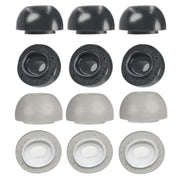 2 PCS Earbuds Memory Foam Ear Caps For TWS Airpods Pro,Size: Large Gray