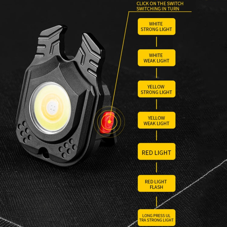 E-SMARTER W5129 Mini Strong Light Portable Flashlight, Specification: With Tape Rope - Mini Flashlight by E-SMARTER | Online Shopping South Africa | PMC Jewellery | Buy Now Pay Later Mobicred