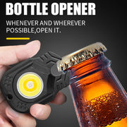E-SMARTER W5129 Mini Strong Light Portable Flashlight, Specification: With Tape Rope