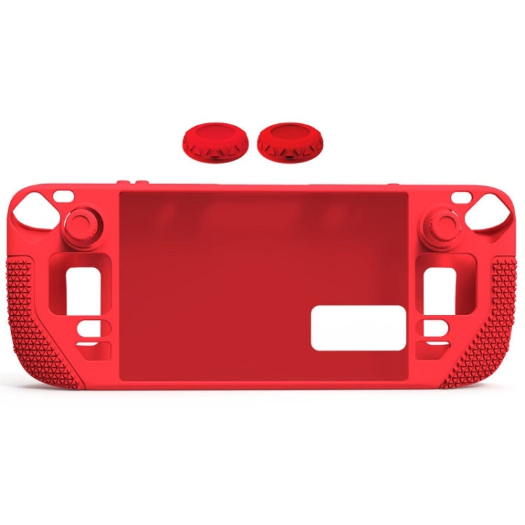 All-Inclusive Silicone Cover With Button Cap For Steam Deck(Red) - free shipping - PMC Jewellery - Order now!