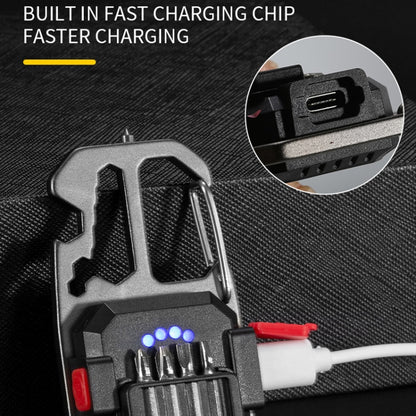 E-SMARTER W5138 Mini Bright Light Portable Flashlight, Specification: Black+Magnet - free shipping - PMC Jewellery - Order now!