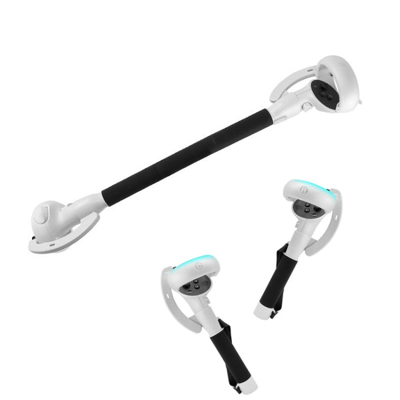 VR Controllers Long Stick Handle for Oculus Quest 2 Playing Beat Saber Games