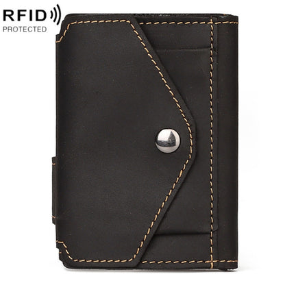 HUMERPAUL BP906 Credit Card Cover RFID Anti-Theft Brush Card Bag(Black) - free shipping - PMC Jewellery - Order now!
