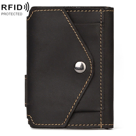 HUMERPAUL BP906 Credit Card Cover RFID Anti-Theft Brush Card Bag(Black) - free shipping - PMC Jewellery - Order now!