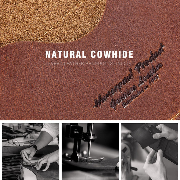 HUMERPAUL BP906 Credit Card Cover RFID Anti-Theft Brush Card Bag(Brown) - free shipping - PMC Jewellery - Order now!