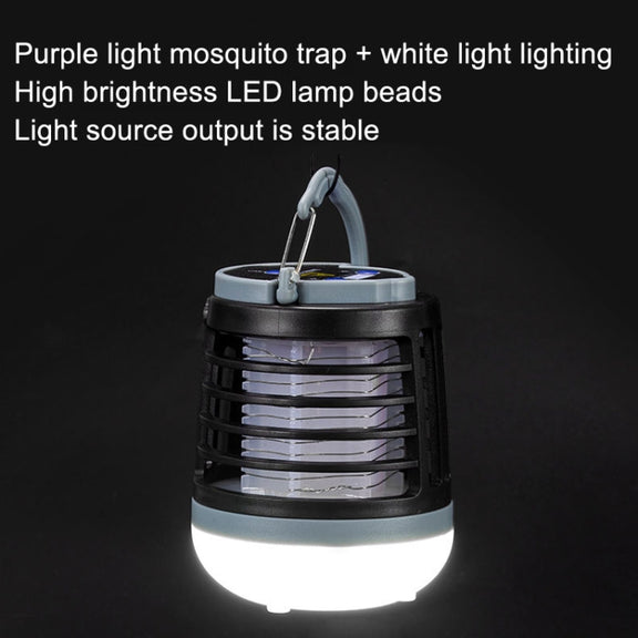Outdoor USB Charging Lighting Mosquito Capture(W882 Green)