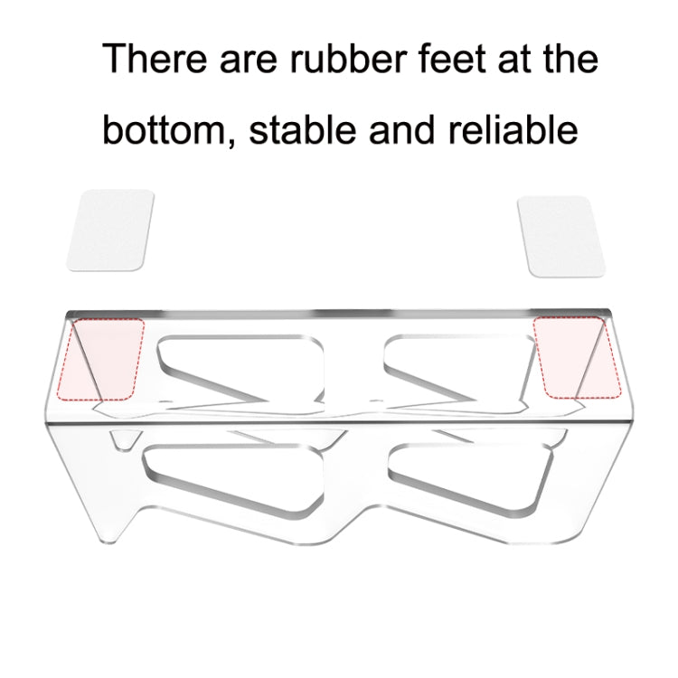 IPLAY HBX-433 Gamepad Transparent Desktop Display Stand For PS4 / PS5 / PS3 / Xbox / Switch - Holder by IPLAY | Online Shopping South Africa | PMC TechLife