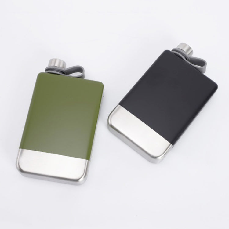 9oz Portable 304 Stainless Steel Flagon Whiskey Vodka Wine Pot Hip Flask(Blue) - Condiment Bottles & Hip Flasks by PMC TechLife | Online Shopping South Africa | PMC TechLife | Buy Now Pay Later Mobicred