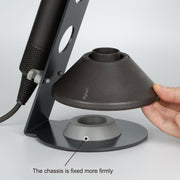 Punch Free Standing Hair Dryer Stand For Dyson 003 Black