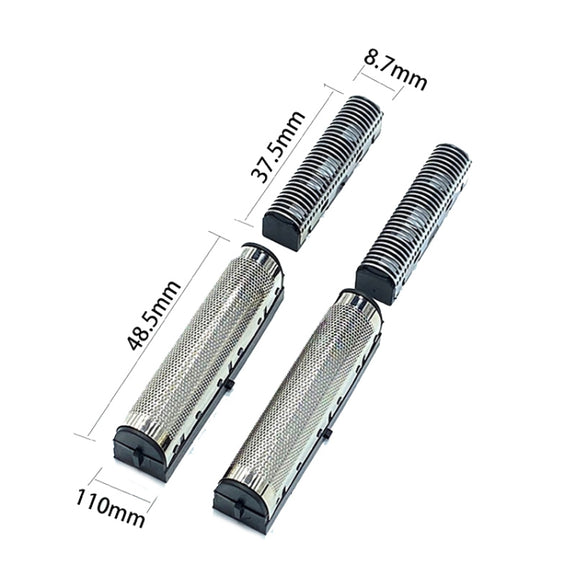 Electric Razor Trimmer Head Cover For Babylis,Style: Silver Cover+Knife Net