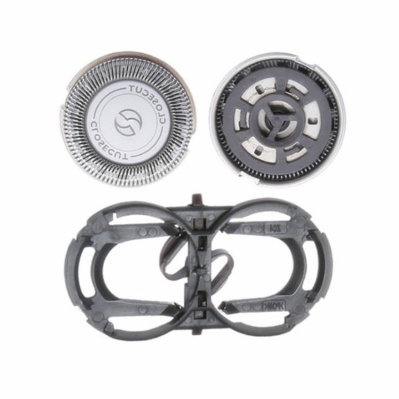 Razor Blades Shaving Heads with ABS Mount Holder Kit  For Philips PQ182 PQ183 PQ206 /190