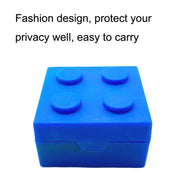 SD-J-406 28 Grids Portable Colorful Compartment Detachable Plastic Building Block Pill Box(As Show)