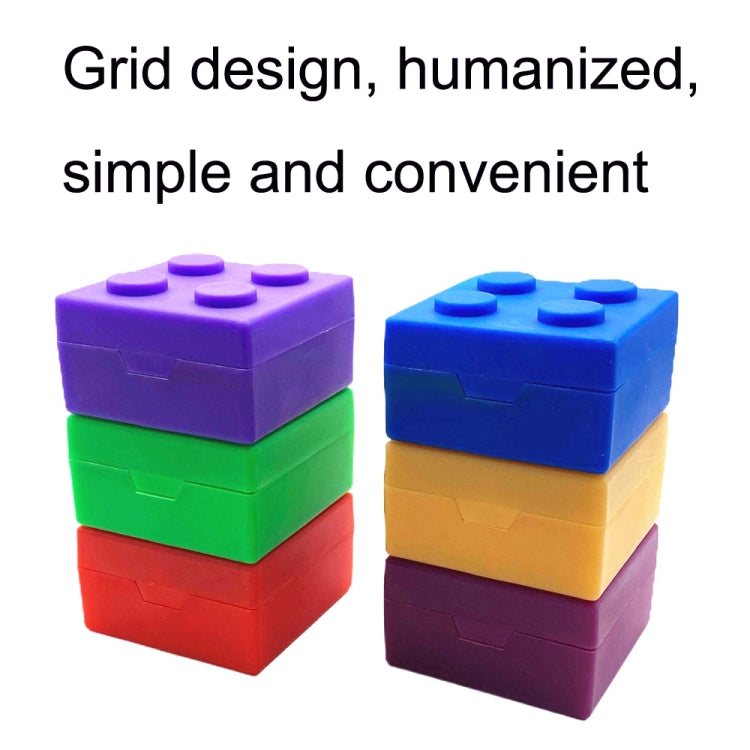 SD-J-406 28 Grids Portable Colorful Compartment Detachable Plastic Building Block Pill Box(As Show) - free shipping - PMC TechLife - Order now!