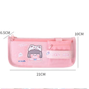Cartoon Pencil Bag Large-capacity Primary School Stationery Bag With Handle, Color: Astronaut