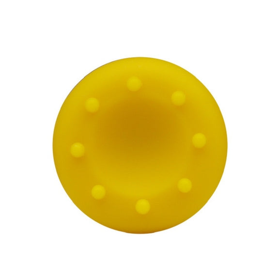 20 PCS Gamepad Silicone Rocker Cap For PS5/PS4/PS3/ONE//360/PRO/series X/S(Yellow)
