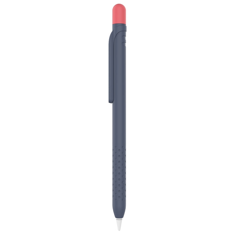 CY152 Magnetic Silicone Storage Colorblock Pen Holder For Apple Pencil 1(Midnight Blue) - Pencil Accessories by PMC TechLife | Online Shopping South Africa | PMC TechLife