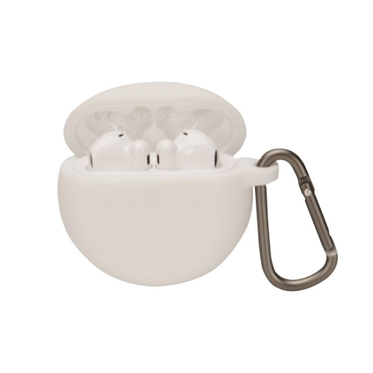 Silicone Bluetooth Earphone Cover For Huawei FreeBuds 4E(White) - Huawei Earphone Case by PMC TechLife | Online Shopping South Africa | PMC TechLife