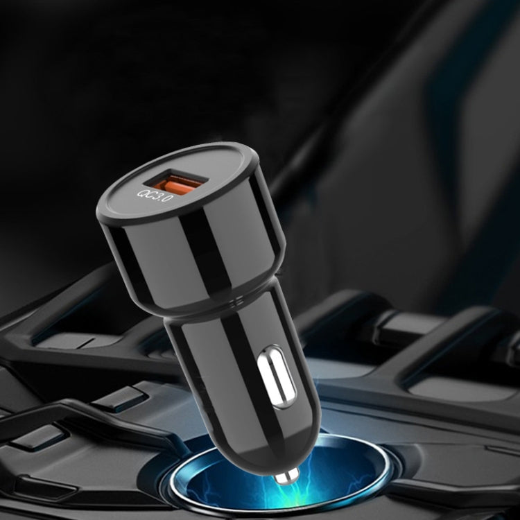 IBD321-Q3 Universal Fireproof Mobile Phone Car Charger, Model: QC3.0 18W
