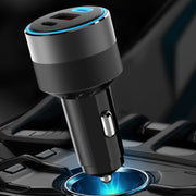 IBD353 Multifunctional Flame Retardant Car Phone Charger, Model: 58.5W