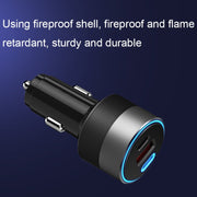 IBD353 Multifunctional Flame Retardant Car Phone Charger, Model: 58.5W