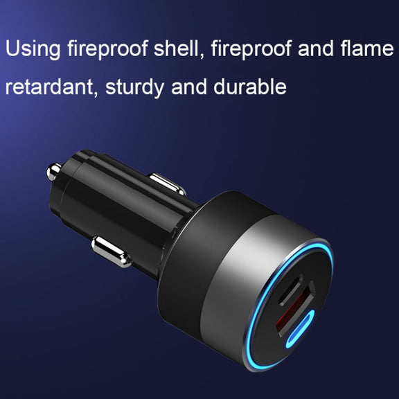 IBD353 Multifunctional Flame Retardant Car Phone Charger, Model: 58.5W