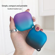 Gradient Headphone Cover For Samsung Buds Pro/Buds Live/Buds 2(Blue Purple)