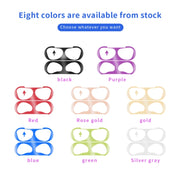 2 PCS Headphone Inner Cover Sticker Dustproof Protective Film For Airpods 3(Rose Gold)