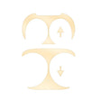 5 PCS Headphone Inner Cover Metal Dustproof Sticker For Samsung Galaxy Buds 2(Gold) - Samsung Earphone Case by PMC TechLife | Online Shopping South Africa | PMC TechLife | Buy Now Pay Later Mobicred