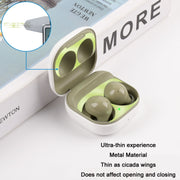 5 PCS Headphone Inner Cover Metal Dustproof Sticker For Samsung Galaxy Buds 2(Gold)