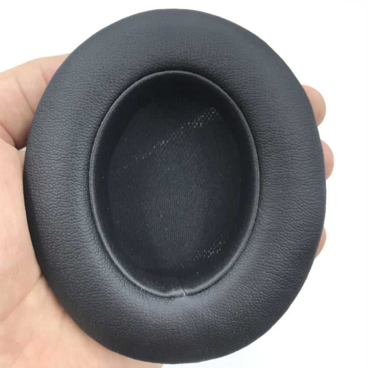 2 PCS Leather Soft Breathable Headphone Cover For Beats Studio 2/3, Color: Titanium Gray