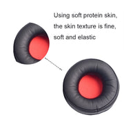 2 PCS Breathable Headphone Case Ear Pads For Audio-Technica ATH-FC7/FC700/FC707/FC5/RE70(Blue Net)