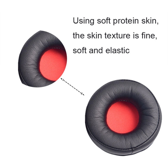 2 PCS Breathable Headphone Case Ear Pads For Audio-Technica ATH-FC7/FC700/FC707/FC5/RE70(Black Net)