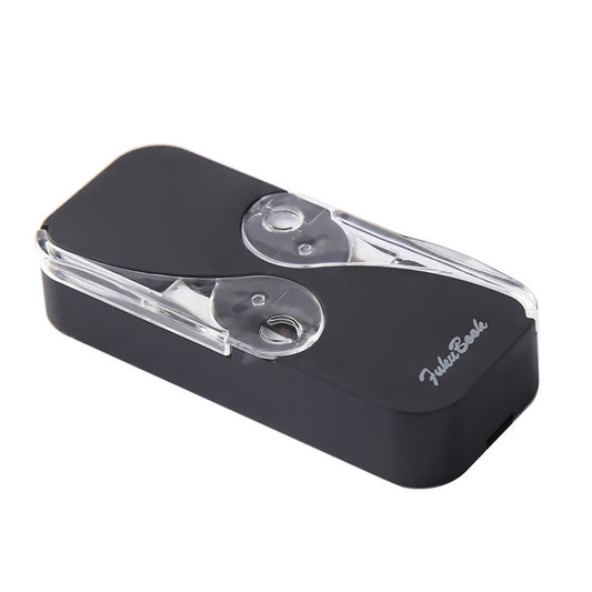 FukuBook Portable Mini Automatic Opening and Closing Floss Storage Box with Floss(Black) - Oral Irrigators by FukuBook | Online Shopping South Africa | PMC Jewellery | Buy Now Pay Later Mobicred